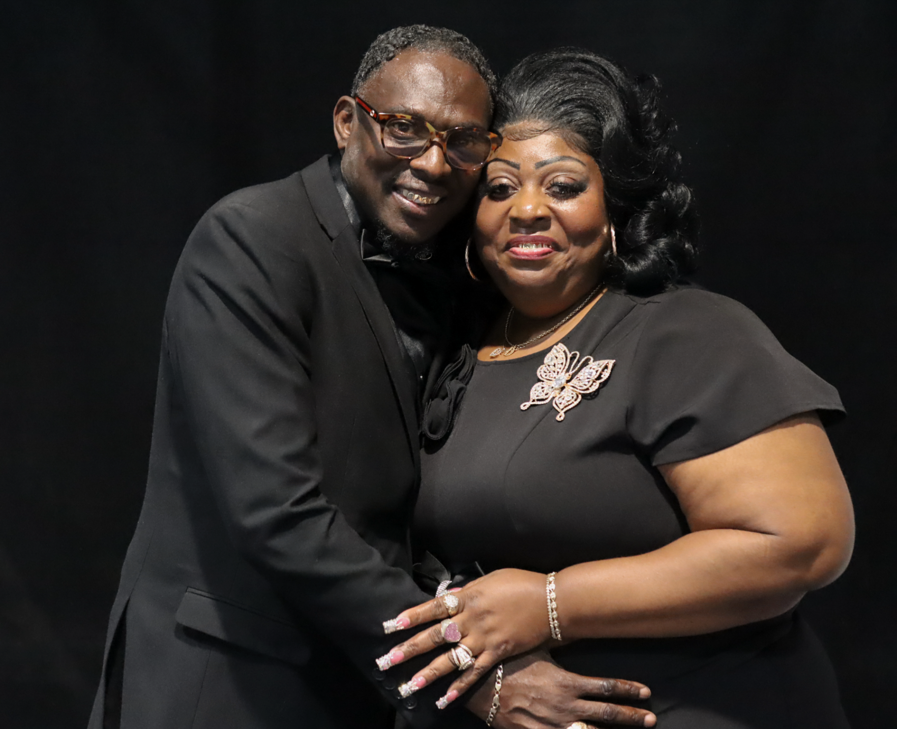 Donna Bunton with her husband Odell Bunton Sr.